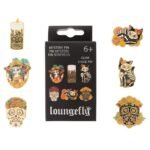 x_lf-lfpn0137ea Przypinki Loungefly Dia de los Muertos zestaw emaliowych przypinek