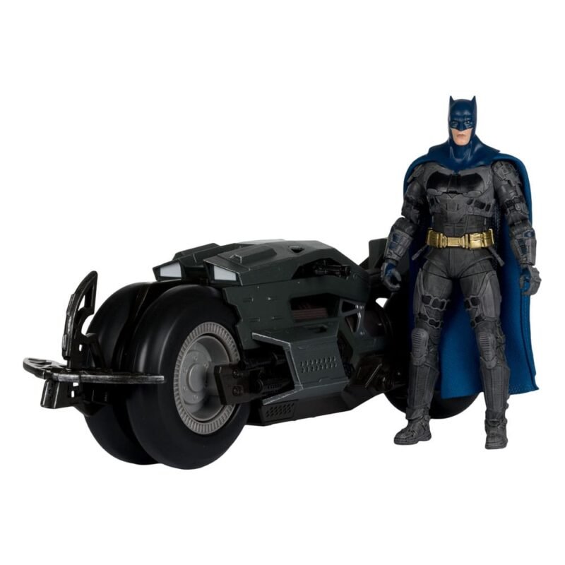 Zestaw Batcycle z Batmanem z DC Multiverse