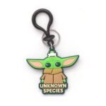 Zawieszka PVC Baby Yoda w stylu Soft Touch