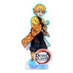 Akrilikowy stojak Zenitsu Holograficzny 15 cm Demon Slayer