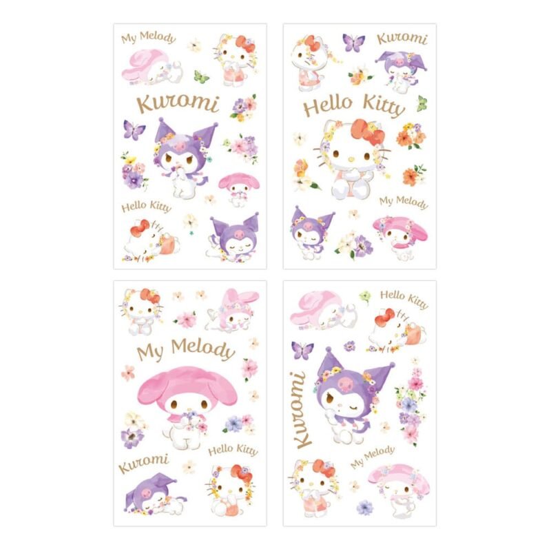 Zestaw Naklejek Sanrio Hello Kitty & Friends Pastel Vivid