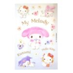 Zestaw Naklejek Sanrio Hello Kitty & Friends Pastel Vivid