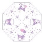 Parasolku Sanrio Kuromi Kawaii Transparent przezroczysta