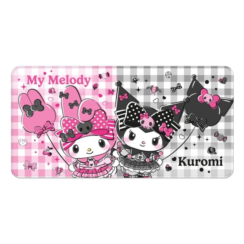 Podkładka Sakami Merchandise Sanrio My Melody Kuromi XXL 80 x 40 cm