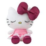 Maskotka Hello Kitty w czerwoną aksamitną sukienkę 35 cm