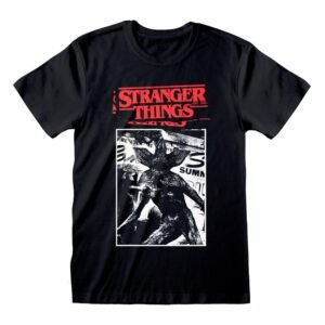 Stranger Things T-Shirt Article Cut Out Size L