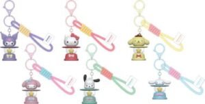 Sanrio Light-Up Camping Lamp Series Keychain with Hand Strap Hello Kitty and Friends Display (12)