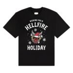 T-Shirt Stranger Things Wishing You A Hellfire Holiday XL