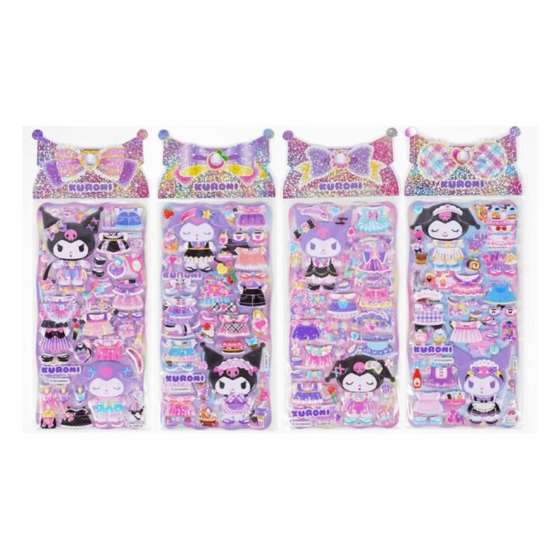 Zestaw Naklejek Hello Kitty i Przyjaciół Kuromi