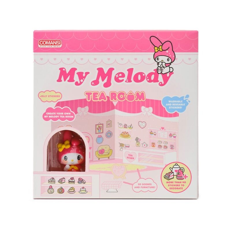 Figurka Hello Kitty i Przyjaciele Domek Naklejkowy My Melody