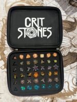 Etui na kości CritStones Arcanum Blue