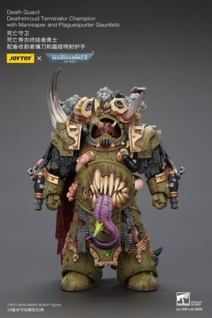 Figurka 1/18 Death Guard Deathshroud Terminator z Manreaperem