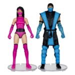 Figurka Mortal Kombat 2-Pack Sub-Zero vs. Mileena 18 cm