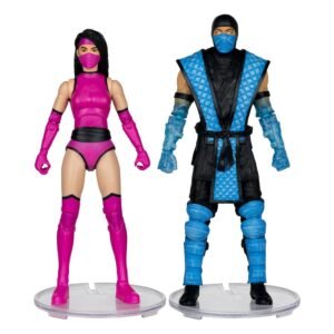 Figurka Mortal Kombat 2-Pack Sub-Zero vs. Mileena 18 cm