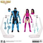 Figurka Mortal Kombat 2-Pack Sub-Zero vs. Mileena 18 cm