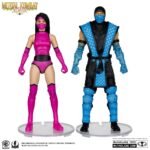 Figurka Mortal Kombat 2-Pack Sub-Zero vs. Mileena 18 cm