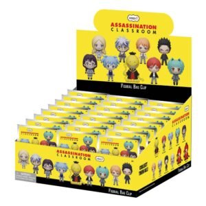 Zestaw klipsów do torby 3D Assassination Classroom Display 24 szt.