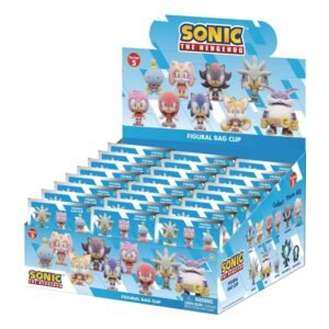 Zestaw Klipsów PVC Sonic the Hedgehog Flocking 24 szt.