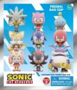 Zestaw Klipsów PVC Sonic the Hedgehog Flocking 24 szt.