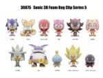 Zestaw Klipsów PVC Sonic the Hedgehog Flocking 24 szt.