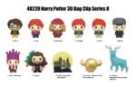 Figurka Harry Potter 3D PVC Bag Clips Display (24)