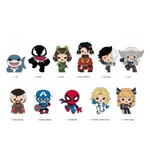 Woreczki z przylutami Marvel Rivals 3D – Display (24 szt.)