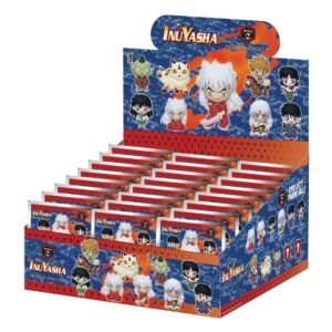 Breloczki 3D InuYasha, zestaw 24 sztuki