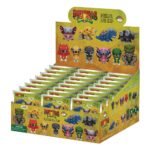 Klipy PVC 3D Godzilla vs. Power Rangers Display (24 szt.)