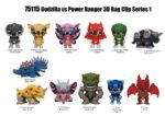 Klipy PVC 3D Godzilla vs. Power Rangers Display (24 szt.)