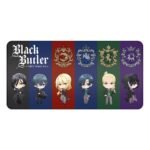 Podkładka Sakami Merchandise Black Butler XXL Chibi & Emblem 80 x 40 cm