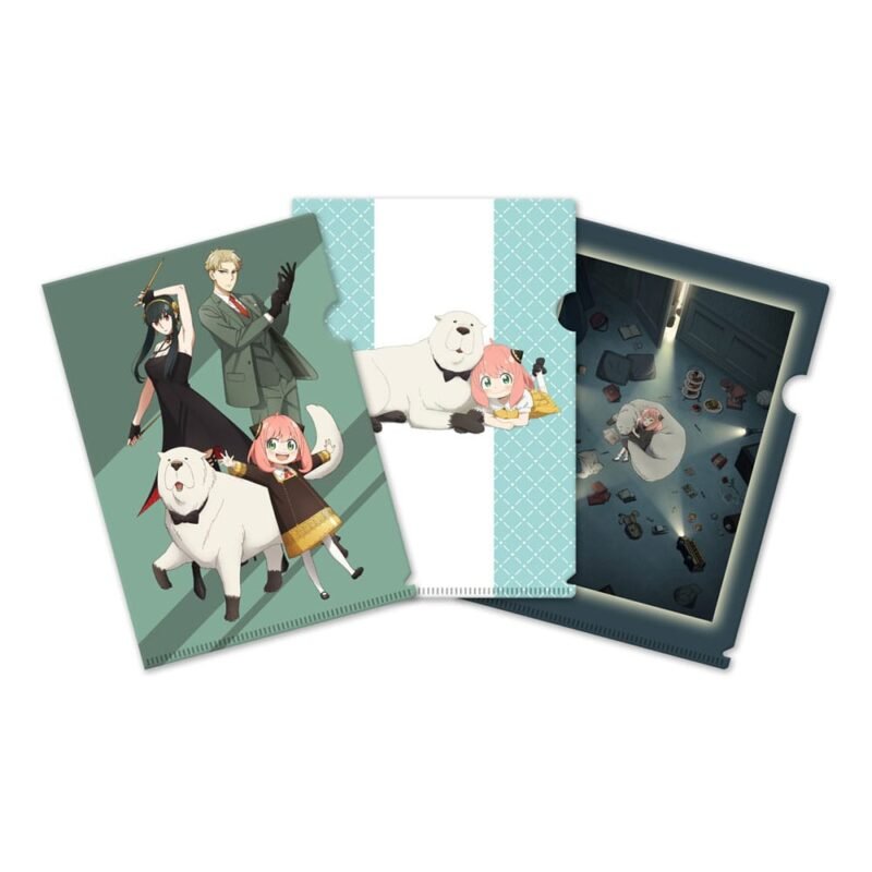 Zestaw Clearfile Spy x Family 3-sztuki Sezon 3