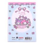 Notes Sanrio Kuromi & My Melody Kwiatowy Holograficzny