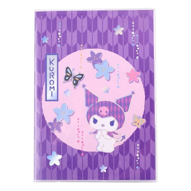 Notatnik Sanrio Kuromi Holograficzny w kratkę