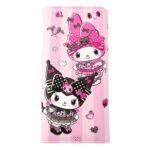 Portfel Kuromi & My Melody Pink Black Party Series