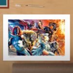 Plakat Marvel X-Men Bractwo Mutantów Felipe Massafera 46 x 66 cm