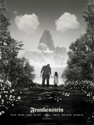 Plakat Frankenstein autorstwa Grega Rutha 61 x 46 cm - bez ramy