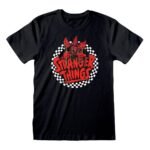T-Shirt Stranger Things Checkered Circle M