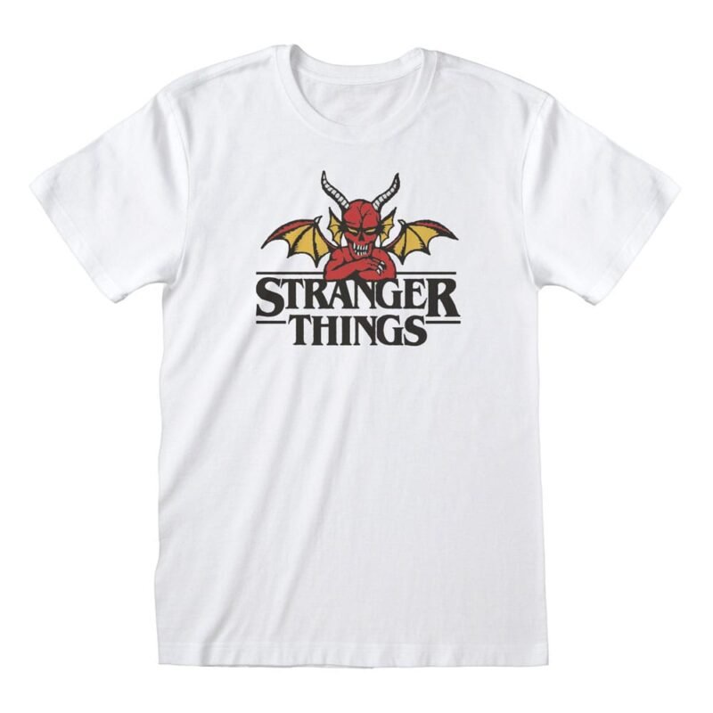 x_str10239tsw-2 T-shirt Stranger Things Demon rozmiar M