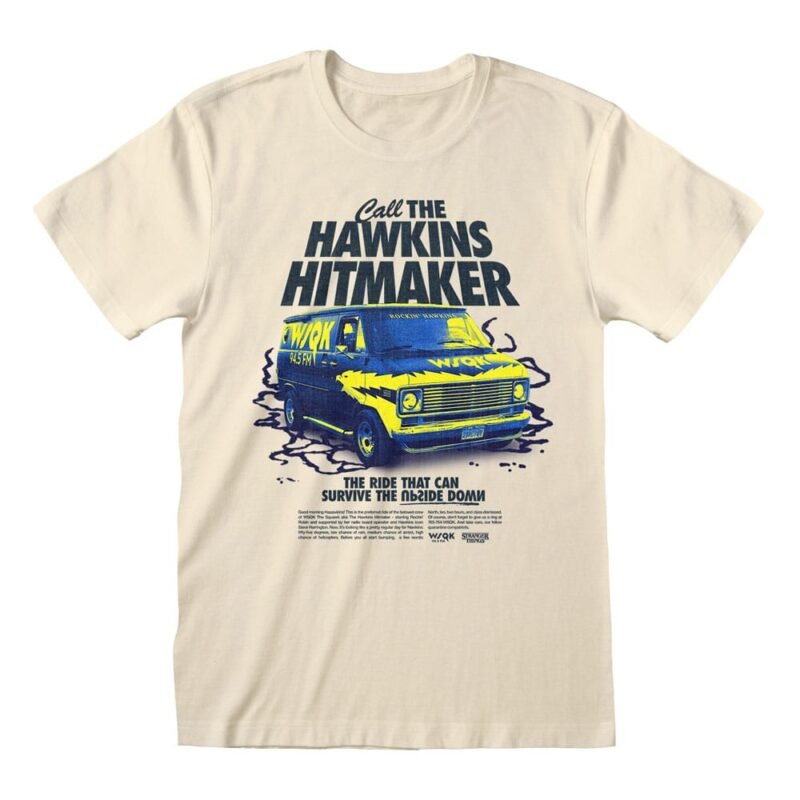 Koszulka Stranger Things Call the Hawkins Hitmaker M