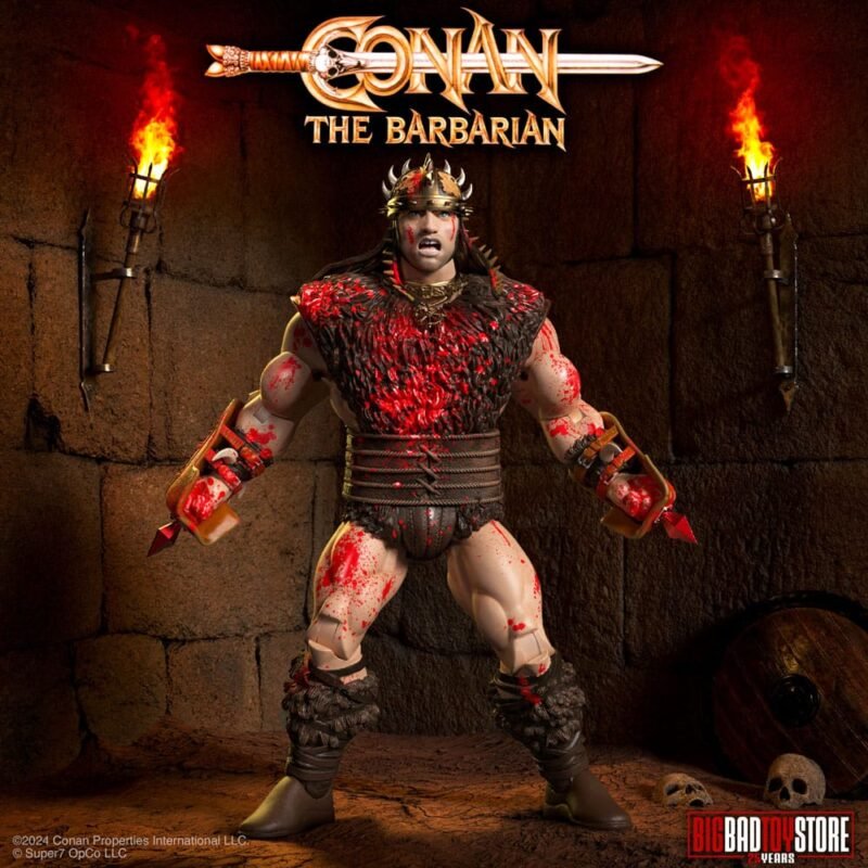 Figurka Conan the Barbarian Blood Soaked Pit Fighter 18 cm