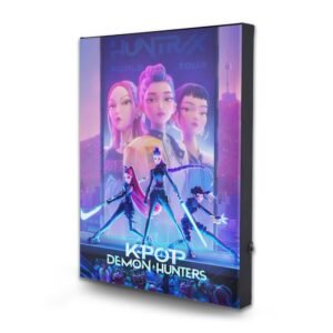 Obraz na płótnie KPop Demon Hunters z podświetleniem