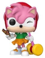 Figurka Sonic - The Hedgehog Amy Rose z Piko Hammer 9 cm