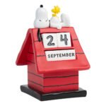 Kalender perpetualny 3D Peanuts Snoopy Doghouse