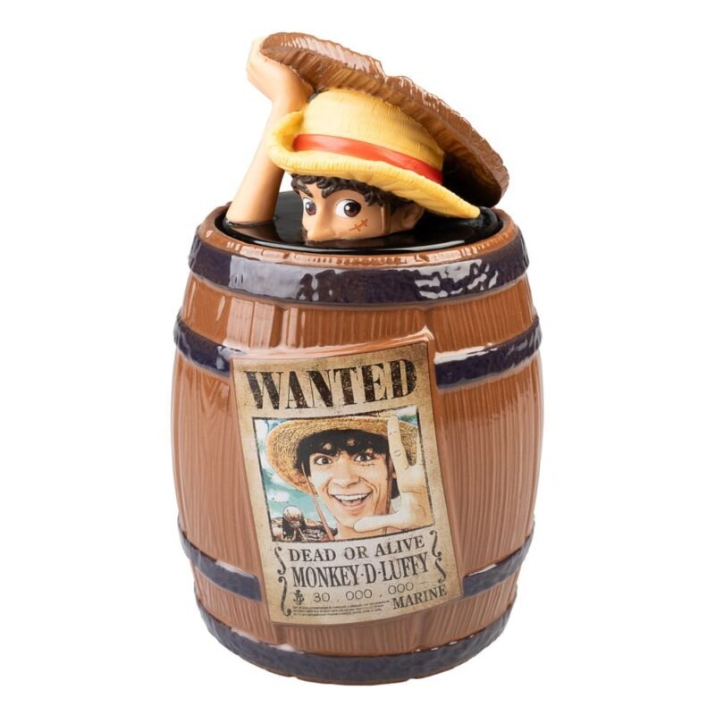 Słoik na ciasteczka One Piece Wanted Monkey D. Luffy