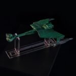 Model Star Trek Klingon D7 Battle Cruiser 10 cm