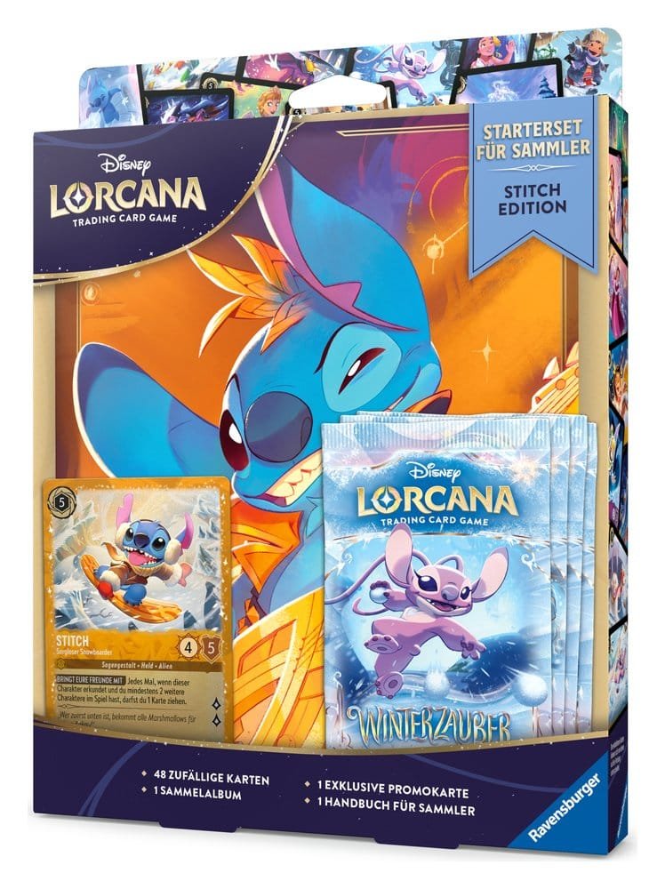 x_rave11090028 Zestaw Disney Lorcana TCG Starter Set Stitch Edition