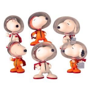 Figurka Peanuts Worlds Beyond Snoopy 6 sztuk