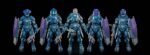Cosmic Legions Actionfigur T.U.5.C.C. Slygor/Gravekeeper Deluxe