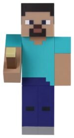 Figurka Minecraft Steve 26 cm z latarką