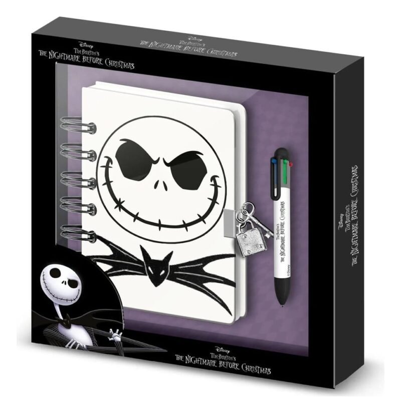 Zestaw zeszytów i długopisu Nightmare before Christmas Jack